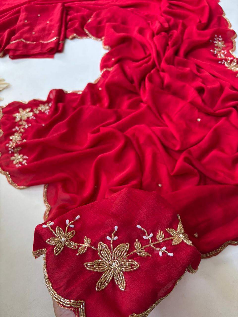 Rangoli :Crush saree