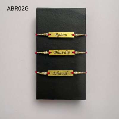 Name printed Rakhis