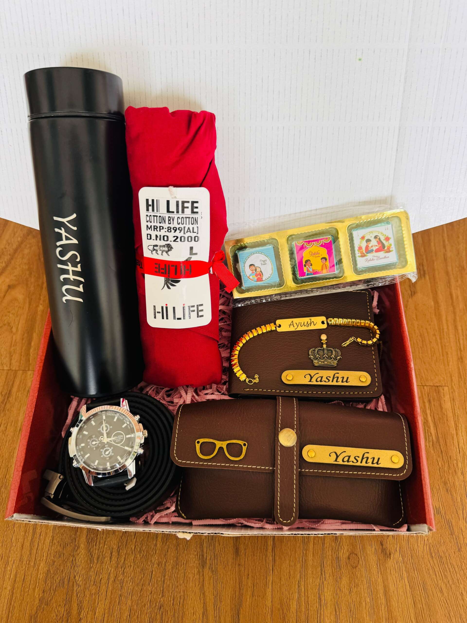 Shirt hamper /Men hamper for Rakshabandhan /Birthday /Anniversary