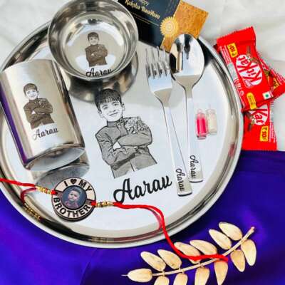 Rakshabhandan plate set