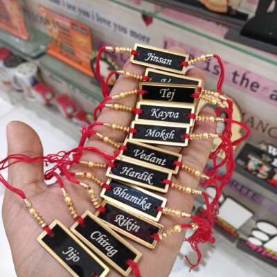 Customised name rakhi