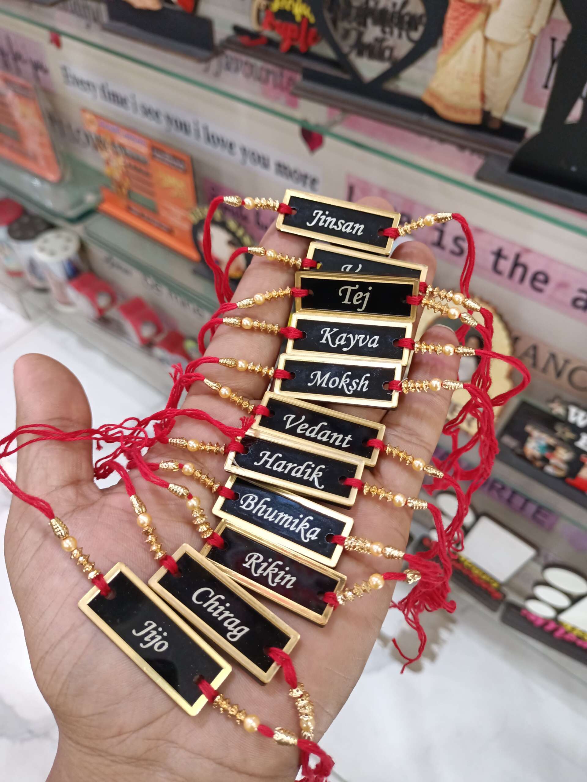 Customised name rakhi