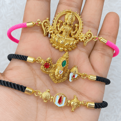 Panchaloham polished bracelets
