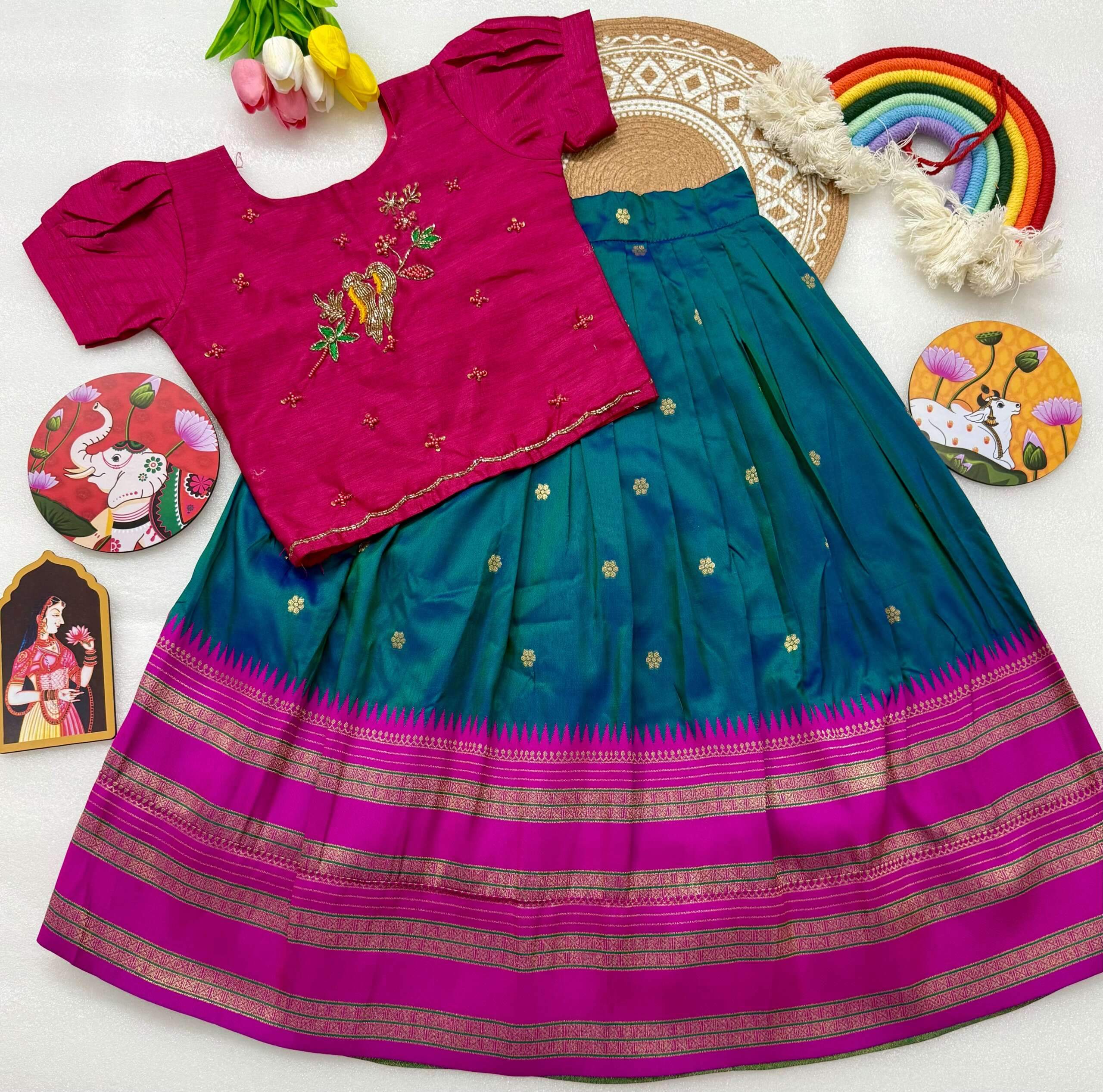 kids lehenga : Pooja10 - Image 2