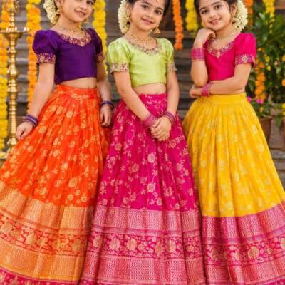 Princess - Royal kids lehenga choli