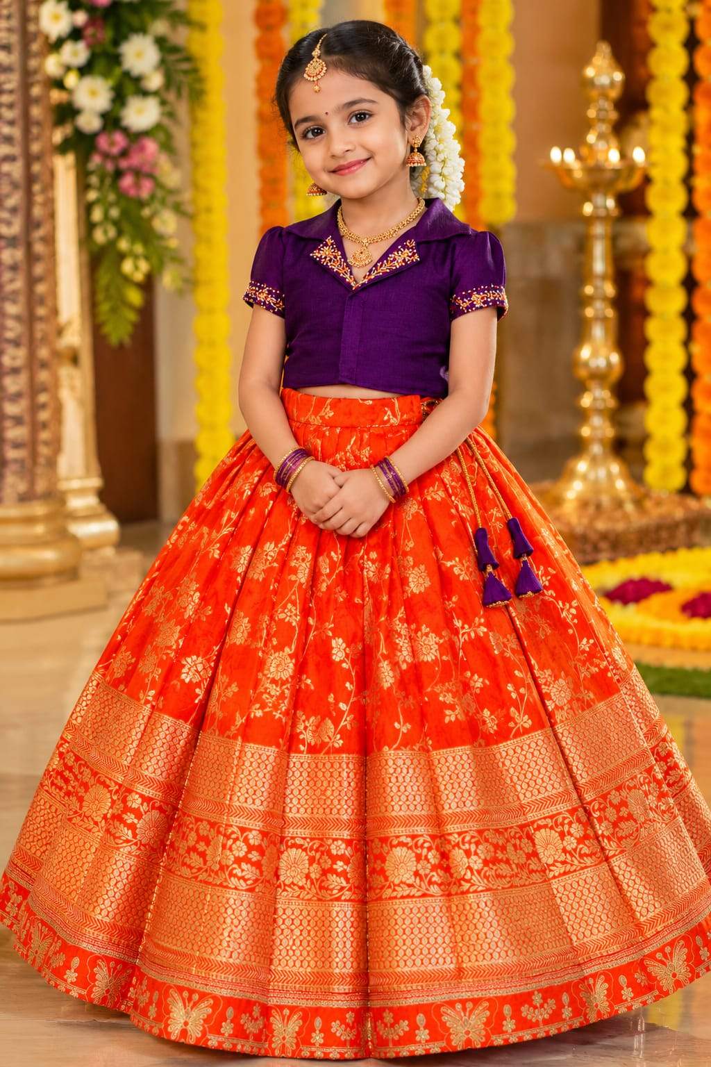 Princess - Royal kids lehenga choli