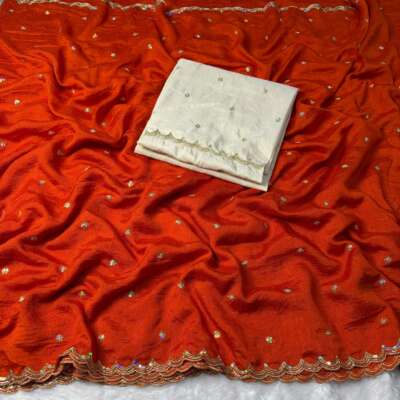 Pooja18/pooja18:Vichitra silk saree