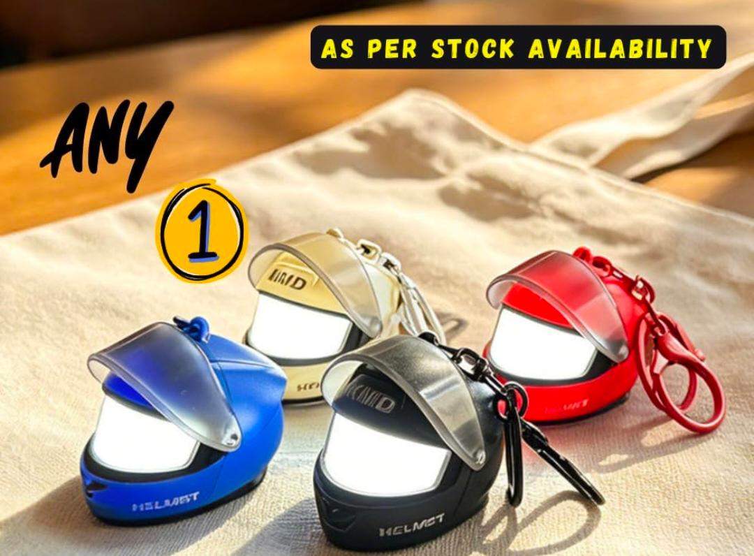 Helmet Keychain led light Keychain - Image 3